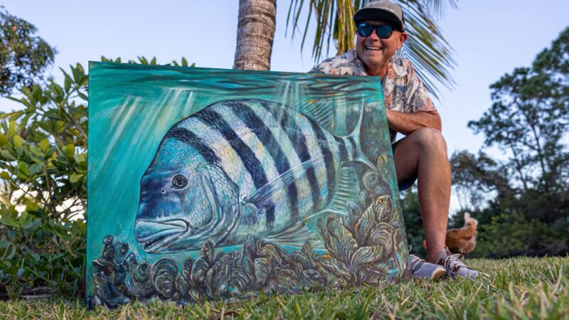 Derek Redwine, The Marine Artist with Salt in His Blood