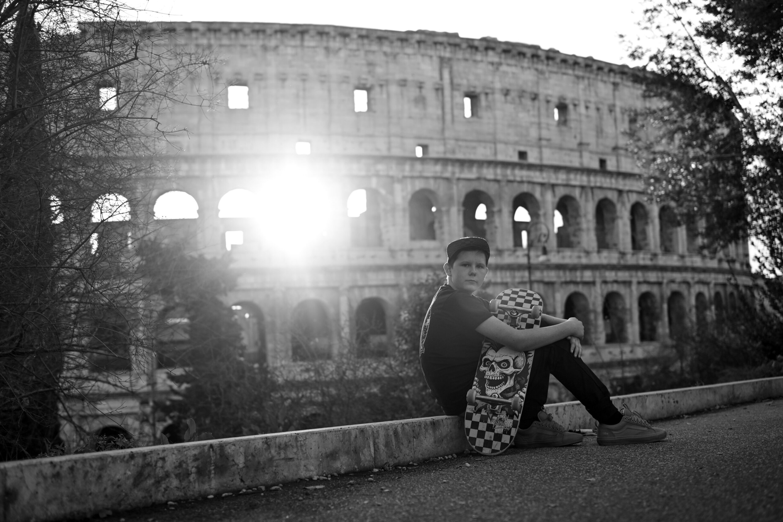 In the Shadow of the Colosseum Rome Italy