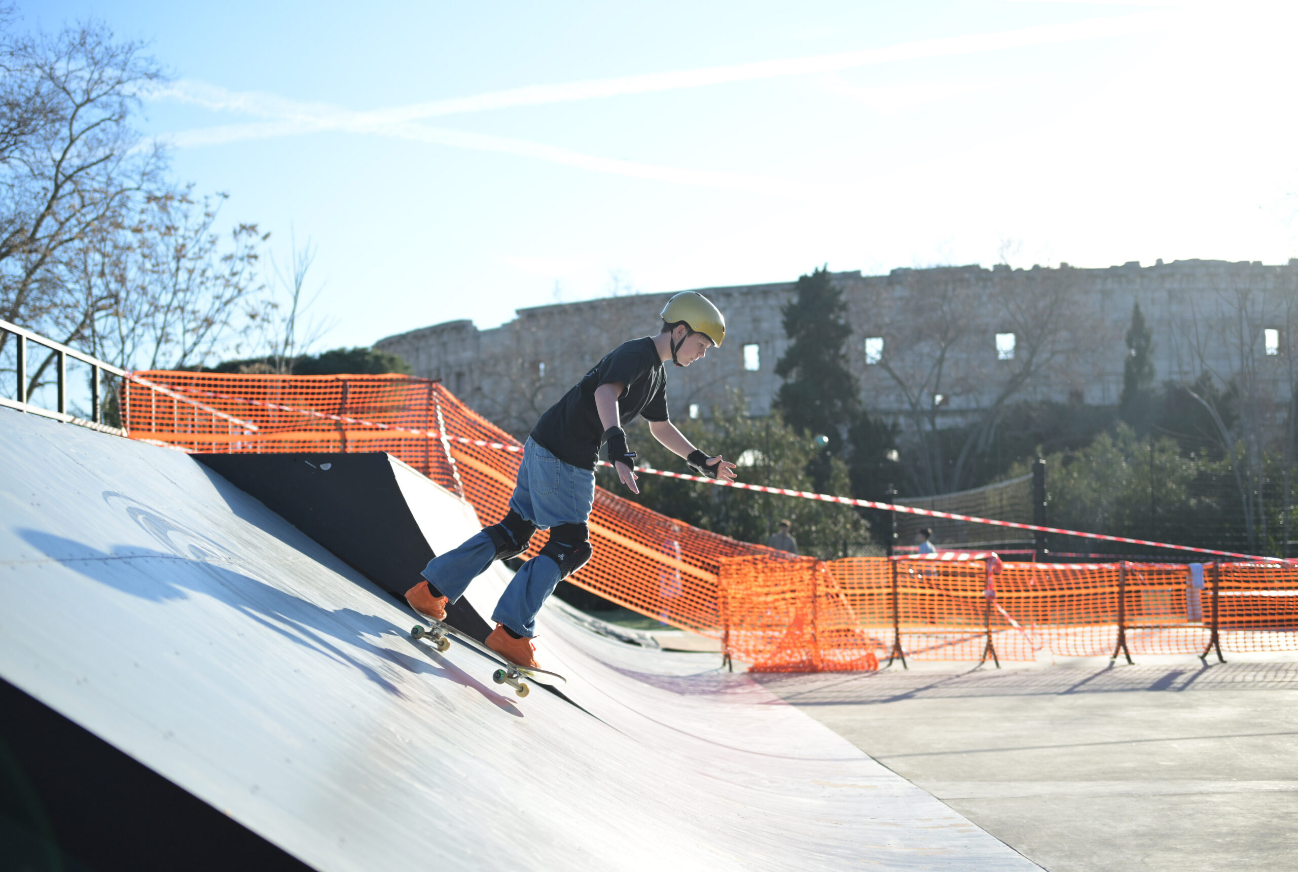 Rome’s Colle Oppio Wooden Street Park and the Weight of History