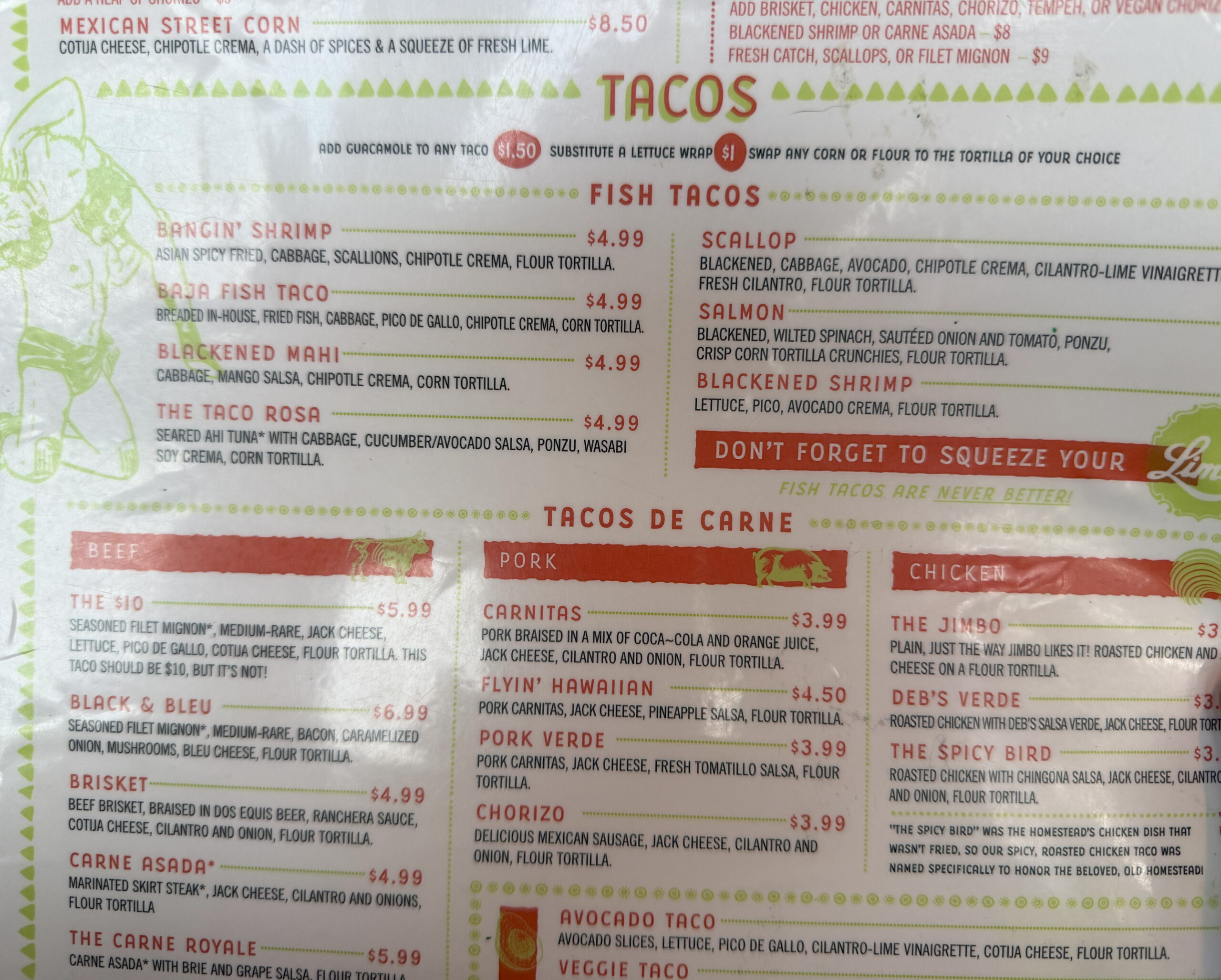 TacoLu Jacksonville Beach review