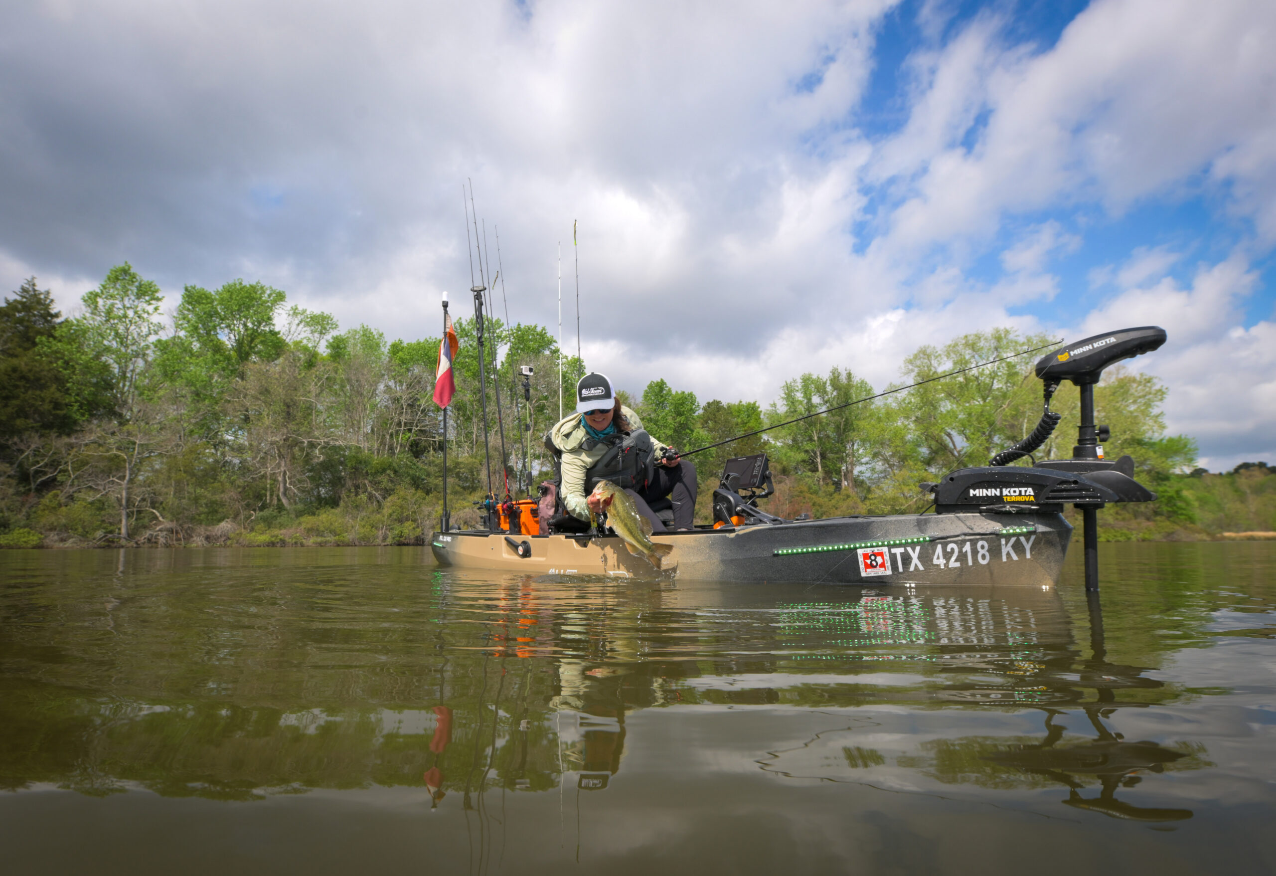 The Minn Kota Kayak Terrova and Riptide Terrova bring GPS anchoring, Spot-Lock, and full control to kayak fishing. This changes everything.