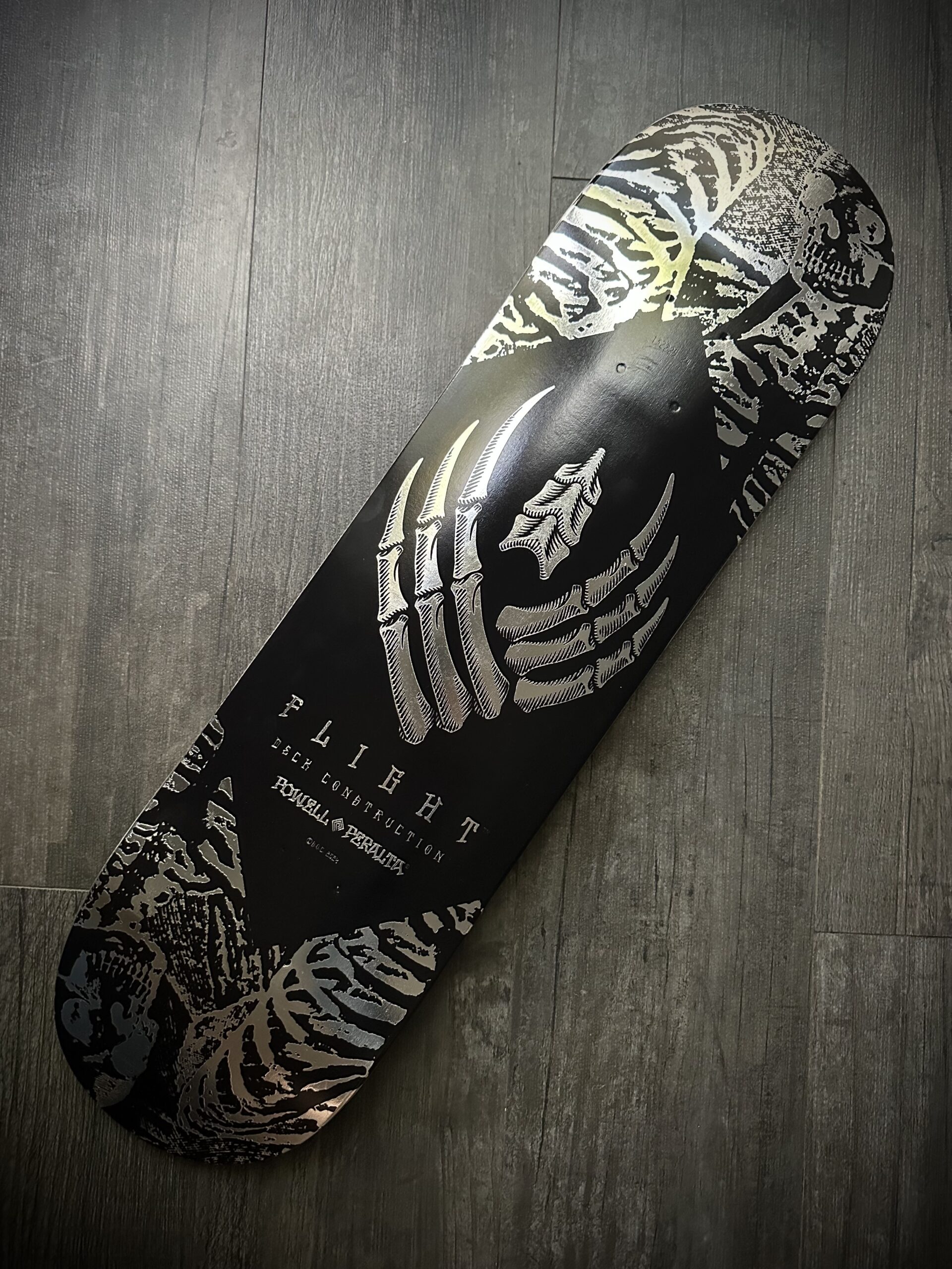 Powell Peralta Flight Skeleton Silver Deck Review, The Strongest Skateboard You Can Ride