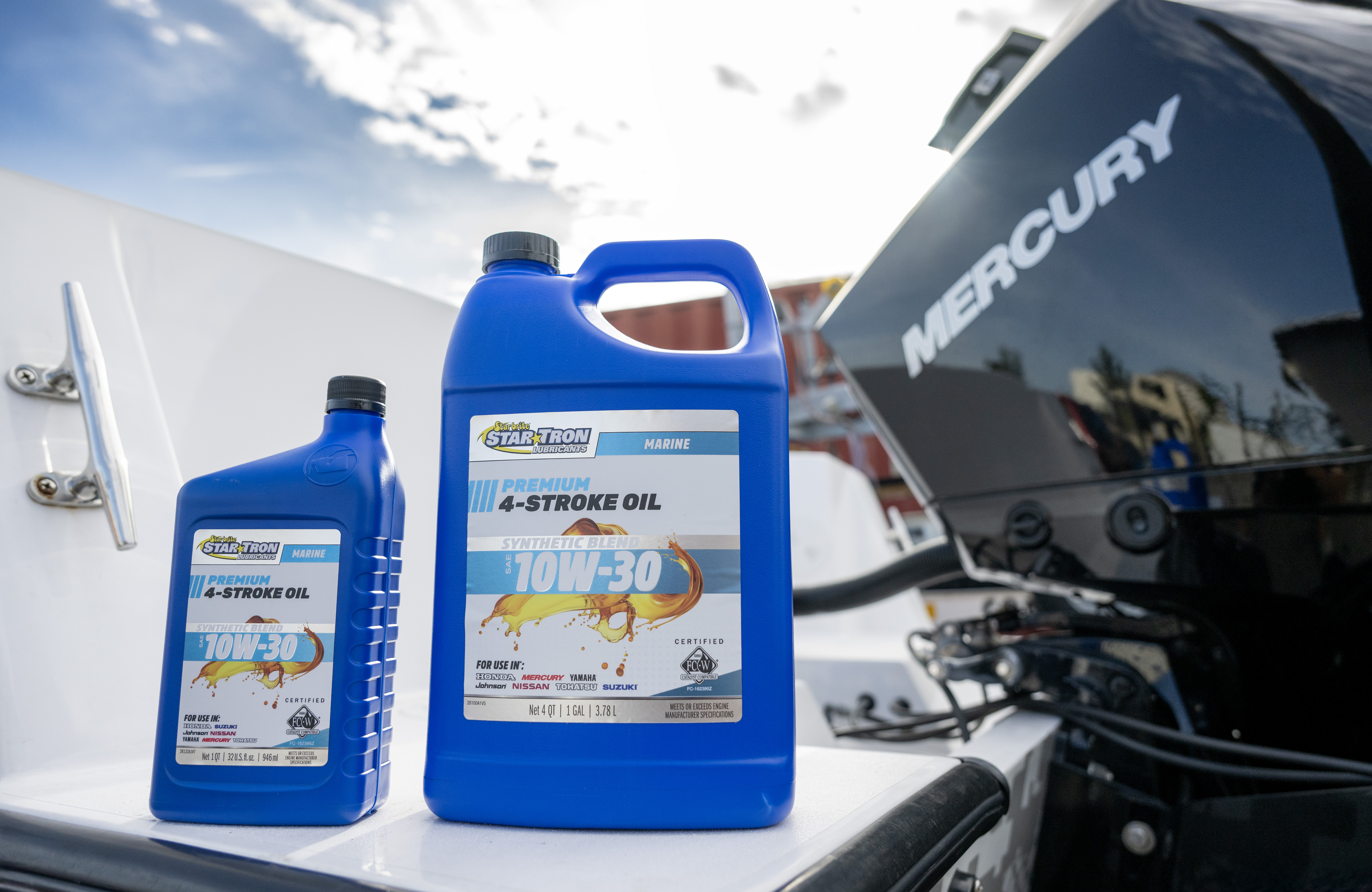 Star brite Star Tron Premium Four-Stroke Marine Oil