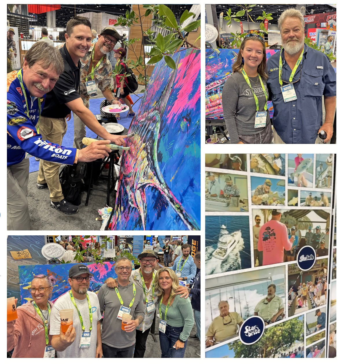 Live Art, Great White Sharks, and a Mission That Matters at ICAST